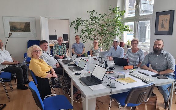 Treffen zur Vorbereitung der 10-Jahres-Feier vom Team Wikipedia:Hannover